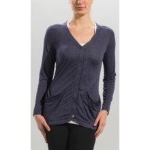 Lole Traverse Cardigan Sweater - TENCEL® (For Women) in Dark Spectrum - Closeouts
