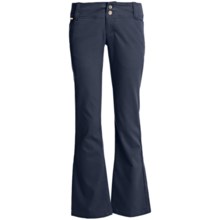 Lole Trek Pants - Stretch Bedford Cotton, UPF 50+ (For Women) in Eclipse - Closeouts