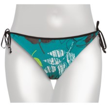 Lole Tropical Bikini Swimsuit Bottoms - Reversible (For Women) in Scuba - Closeouts