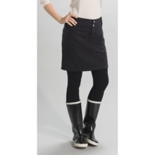 Lole Urban Skirt - UPF 50+, Stretch Bedford (For Women) in Black - Closeouts