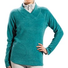 Lole Warm Shirt - Fleece, UPF 50+, Long Sleeve (For Women) in Hydro Heather - Closeouts
