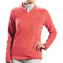 Lole Warm Shirt - Fleece, UPF 50+, Long Sleeve (For Women) in Tango Heather - Closeouts
