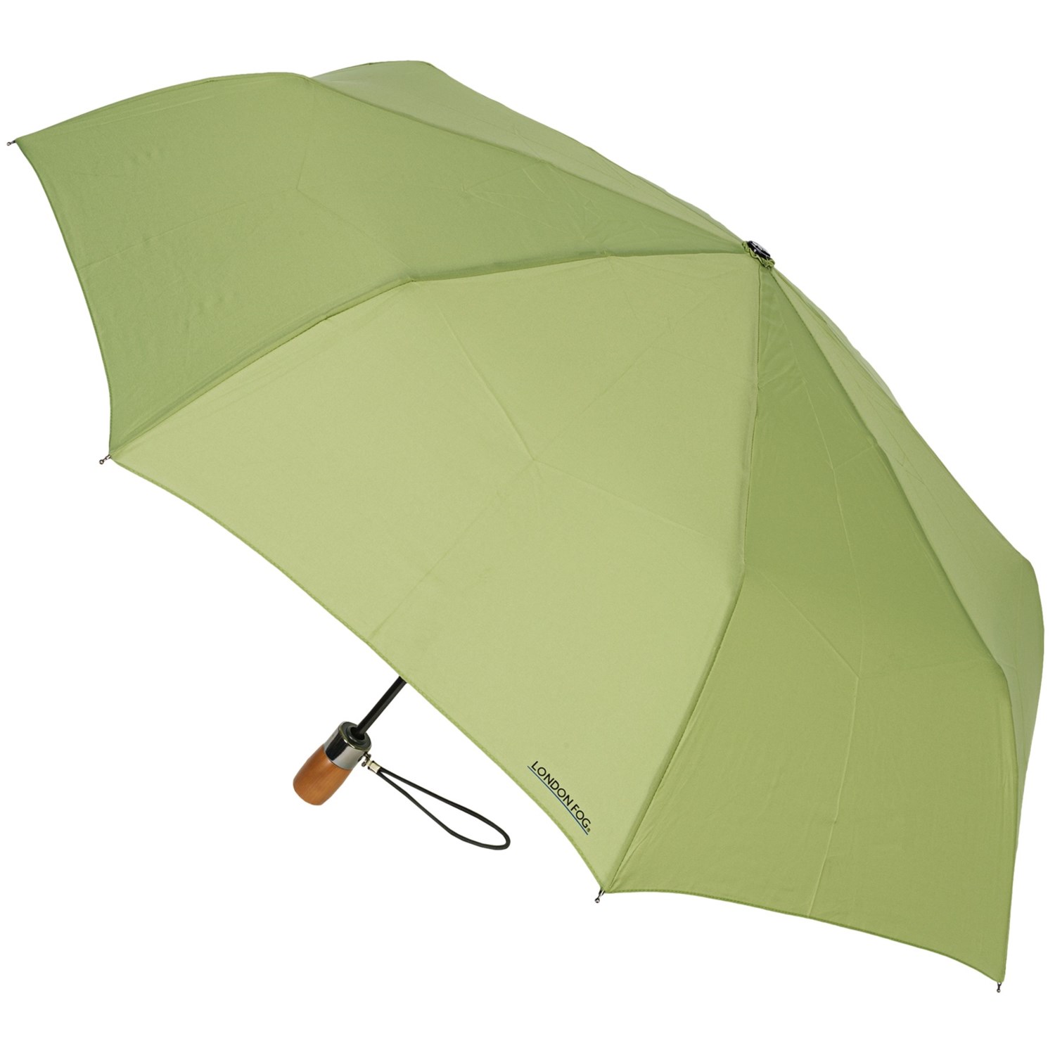 London Fog Auto-Open/Close Umbrella - Wood Handle, 42” - Save 50%