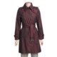 London Fog Double-Breasted Iridescent Trench Coat - Zip-Out Liner (For Women)