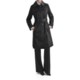 London Fog Hooded Faux Silk Trench Coat - Zip-Out Liner (For Women)