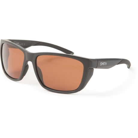 Smith Longfin Sunglasses - ChromaPop(R) Polarized Lenses (For Men) - MATTE BLACK ( )