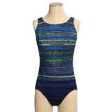 Longitude High-Neck Tank Swimsuit - 1-Piece (For Women)