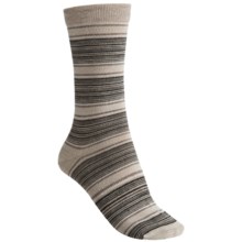 Lorpen Brooke Crew Socks - Merino Wool (For Women) in Oatmeal - 2nds
