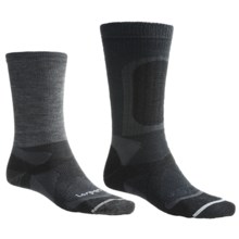 Lorpen Cold-Weather System Stalker Hunting Socks - Merino Wool, Crew (For Men and Women) in Charcoal - 2nds