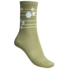 Lorpen Comfort Life Annie Socks - Modal-Cotton, Crew (For Women) in Celery - Closeouts