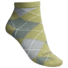 Lorpen Comfort Life Carly Ankle Socks - Modal (For Women) in Celery/Grey Heather - Closeouts