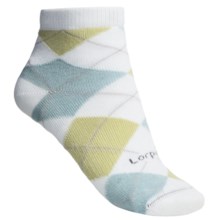 Lorpen Comfort Life Carly Ankle Socks - Modal (For Women) in White/Seafoam - Closeouts
