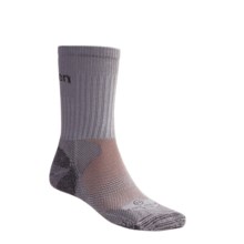 Lorpen CoolMax® Eco Trekking Socks - 2-Pack, Lightweight (For Men and Women) in Grey - 2nds