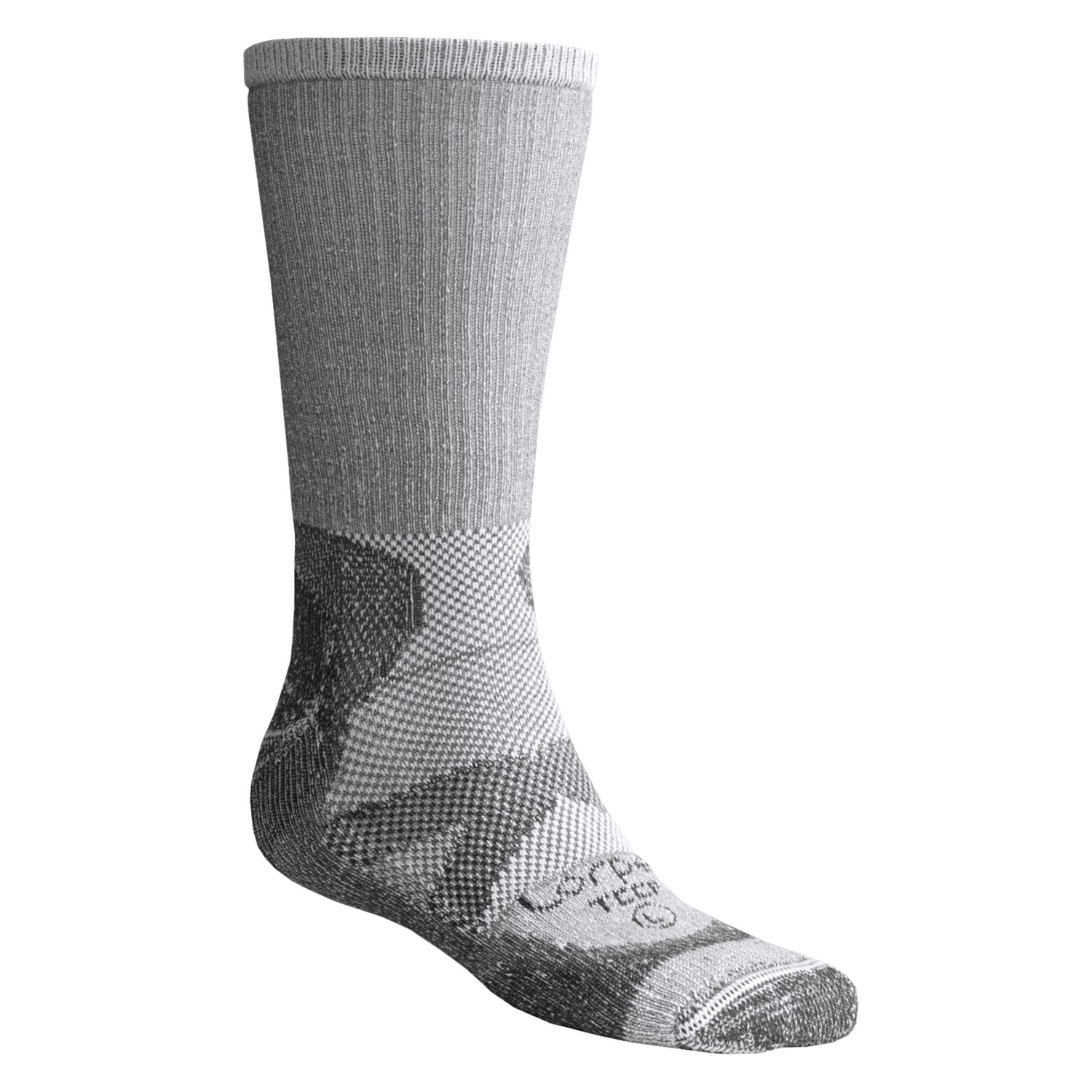 2Pair Lorpen 40 Italian Merino Wool Hunting Socks Medium Green 2nds