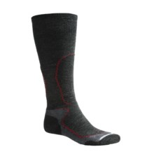 Lorpen Italian Merino Wool Ski Socks - Lightweight (For Men and Women) in Grey Heather - 2nds