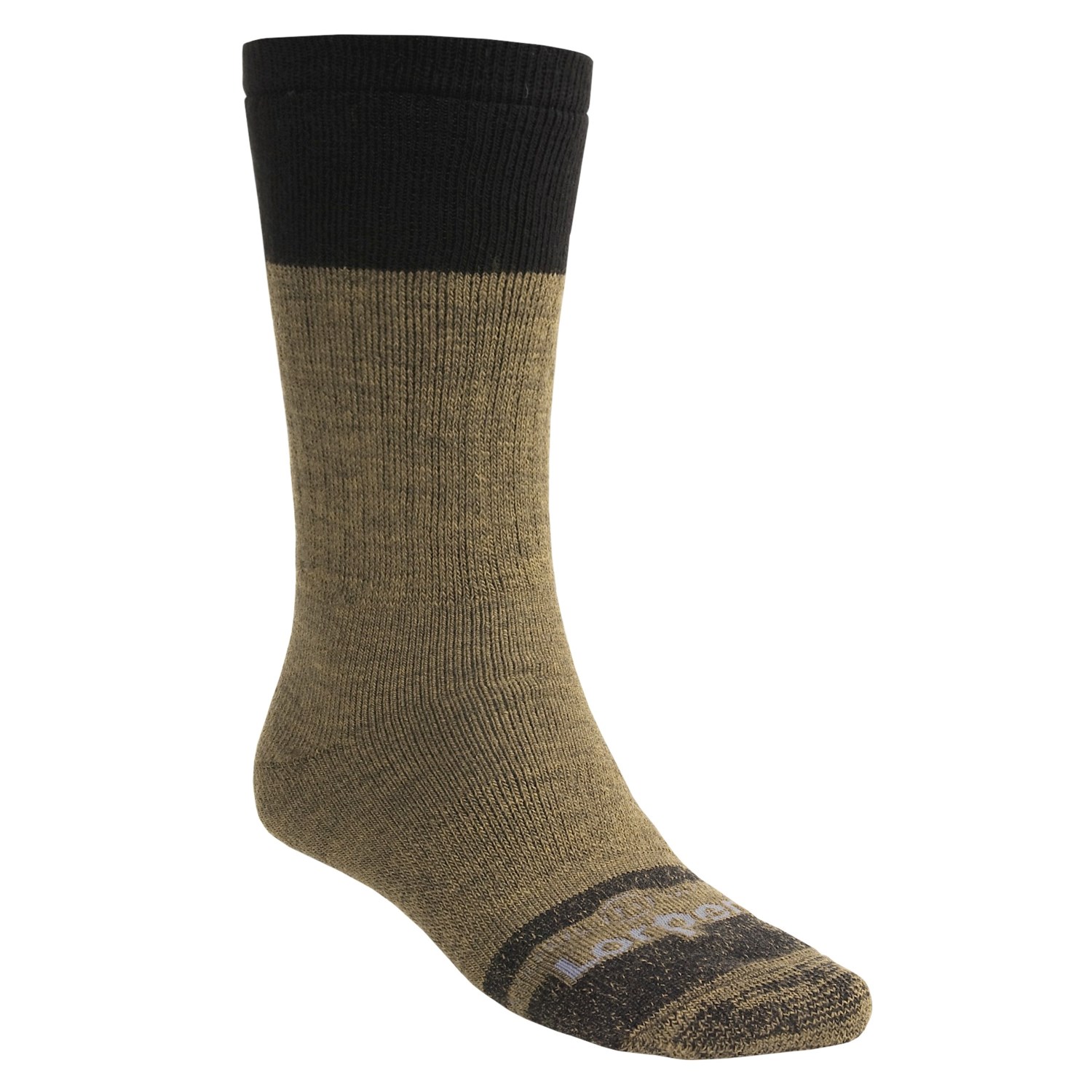 Lorpen Italian Merino Wool Work Socks Midweight, 2Pack (For Men and