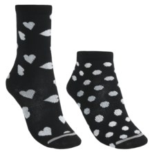 Lorpen Marianna Socks - 2-Pack, Modal, Crew (For Women) in Black - Closeouts