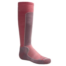 Lorpen Race Ski Socks - Merino Wool, 2-Pack (For Kids) in Bubblegum - 2nds