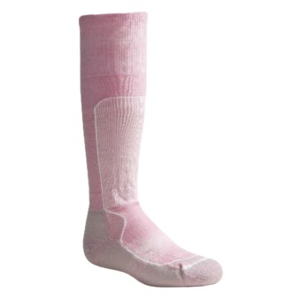 Lorpen Race Socks - Merino Wool, Lightweight (For Kids and Youth) in Pink