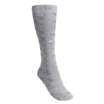 Lorpen Ruth Boot Socks - Modal, Over-the-Calf (For Women) in Silver