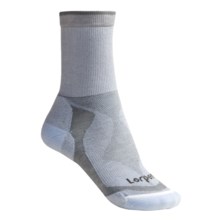 Lorpen Tri Layer Light Hiker Socks - 2-Pack, TENCEL®/CoolMax® (For Women) in Light Blue/Grey - 2nds