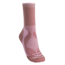 Lorpen Tri Layer Light Hiker Socks - 2-Pack, TENCEL®/CoolMax® (For Women) in Pink/Brown - 2nds