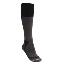 Lorpen Tri-Layer PrimaLoft® Ski Socks - Merino Wool, Medium Cushion, Over-the-Calf (For Women) in Black - 2nds