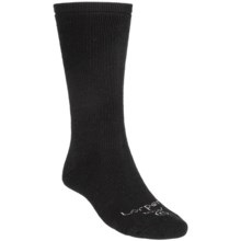 Lorpen Uniform Modal Socks - 2-Pack, Modal-Cotton, Midweight, Crew (For Men) in Black - 2nds