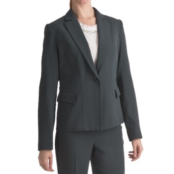 Louben Career Blazer (For Women) in Slate