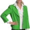 Louben Classic Forever Jacket (For Women) in Golf Green