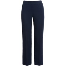 Louben Clean Front Pants - Side Zip (For Women) in Navy - Closeouts