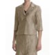 Louben Crinkle Linen Blazer - 3/4 Sleeve (For Women)