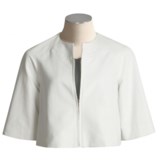 Louben Crop Jacket - Metallic, 3/4 Sleeve (For Women)