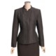 Louben Mandarin Collar Jacket - Hidden Zipper (For Women)