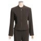 Louben Mandarin Collar Jacket - Zip Front (For Women)