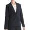 Louben Narrow-Lapel Blazer (For Women) in Navy