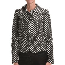 Louben Polka-Dot Jacket (For Women) in Licorice - Closeouts
