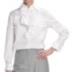 Louben Ruffle Dress Shirt - Stretch Cotton, Long Sleeve (For Women)