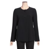 Louben Swing Jacket - Round Neckline (For Women)