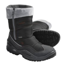 Lowa Fabi Gore-Tex® Hi Snow Boots - Waterproof, Insulated (For Youth) in Greay/Orange - Closeouts
