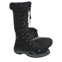 Lowa Lavaia Gore-Tex® Hi Hiking Boots - Waterproof, Insulated (For Women) in Black - Closeouts