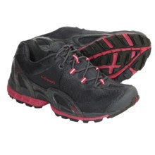 Lowa S-Cope Mesh Trail Running Shoes (For Women) in Anthracite/Burgundy - Closeouts