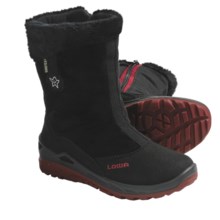 Lowa Selina Gore-Tex® Hi Hiking Boots - Waterproof, Insulated (For Girls) in Black - Closeouts