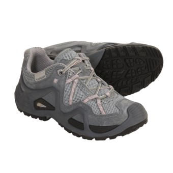 Lowa Vento Lo Trail Shoes (For Women) in Grey/Silver