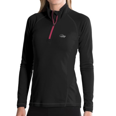 Lowe Alpine DRYflo(R) 150 Base Layer Top Zip Neck, Long Sleeve (For Women)