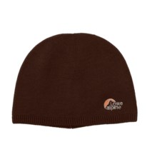Lowe Alpine Fits All Beanie Hat - Merino Wool (For Men and Women) in Brown - Closeouts