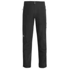 Lowe Alpine Paradigm Pants - Soft Shell (For Men) in Black - Closeouts