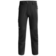 Lowe Alpine Sierra Lite Pants - Soft Shell (For Men) in Black/Black - Closeouts