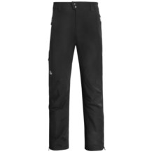 Lowe Alpine Sierra Soft Shell Pants (For Men) in Black/Black - Closeouts