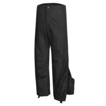 Lowe Alpine Storm Gaiter Pants - Waterproof (For Men and Women) in Black - Closeouts